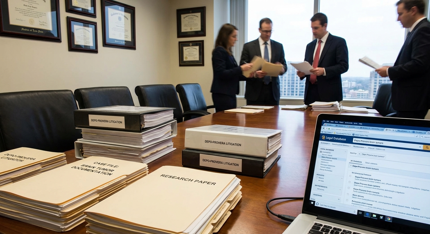 Legal documents and research papers representing ongoing litigation