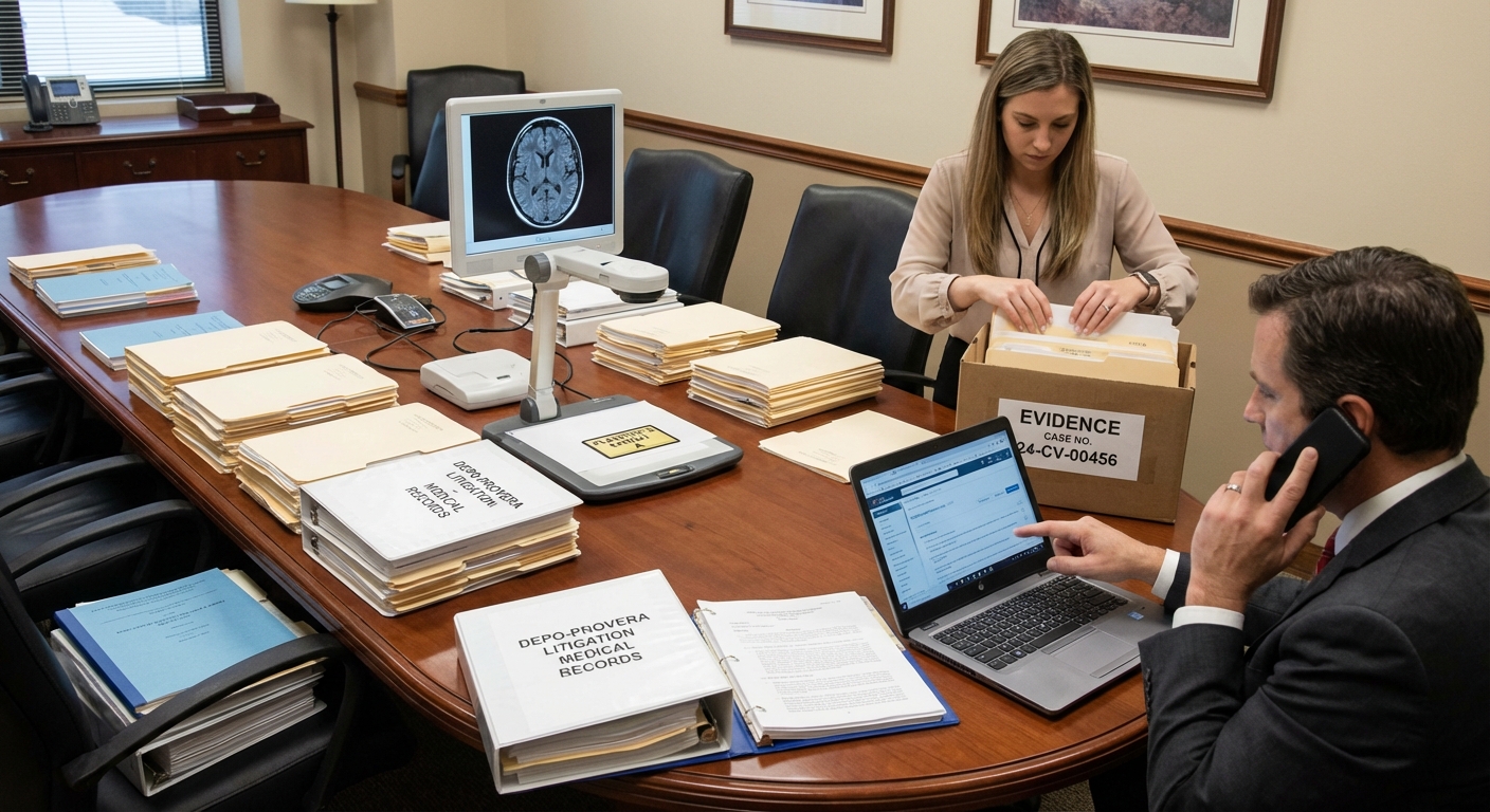 Evidence and documents in legal proceedings