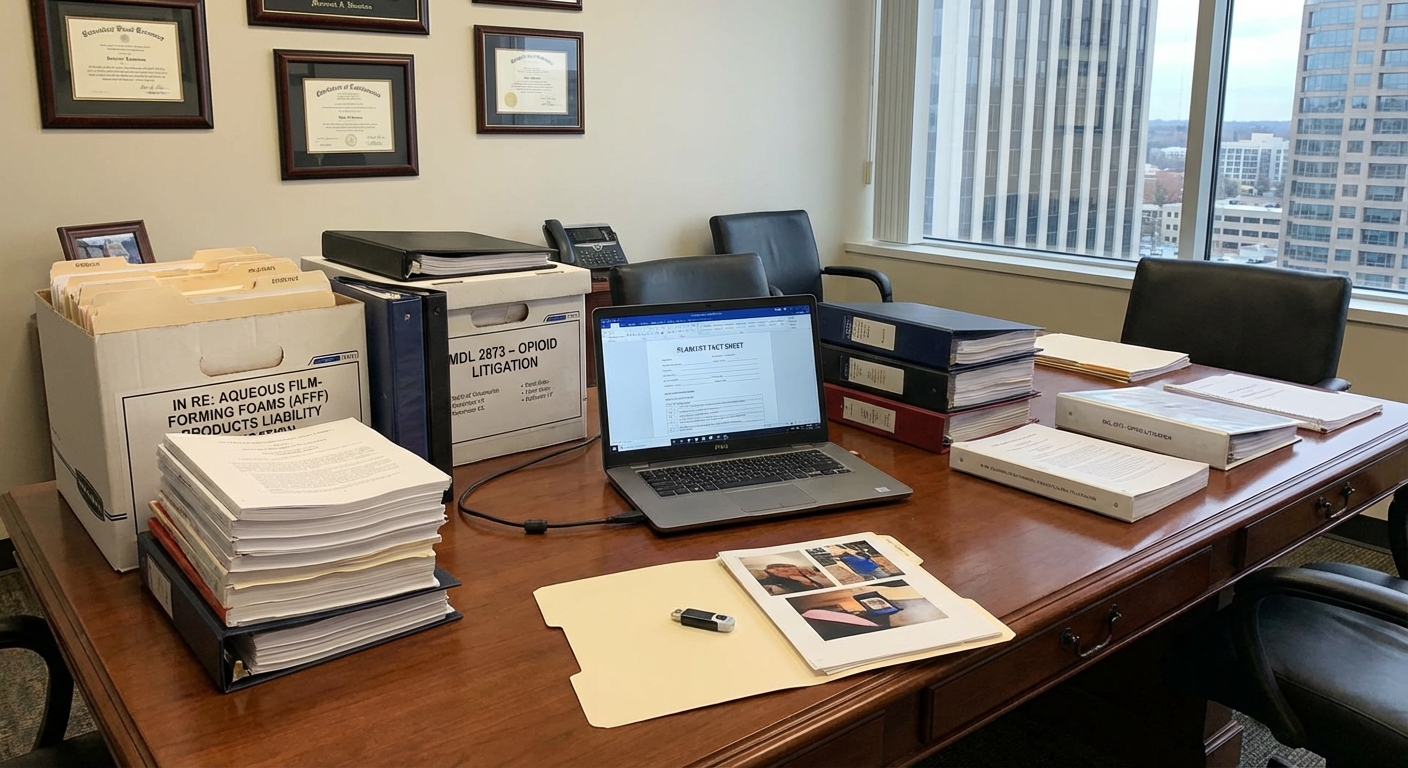 Evidence and documents in legal proceedings