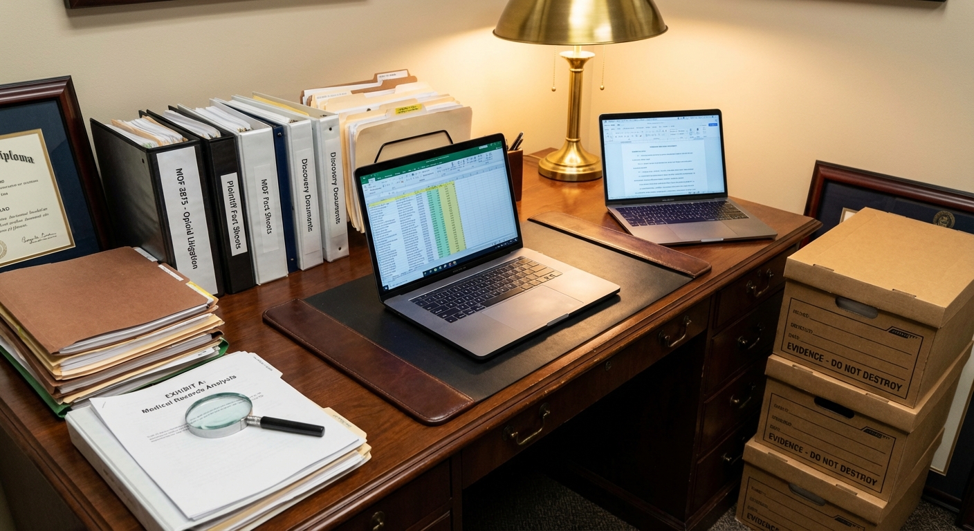 Evidence and documents in legal proceedings